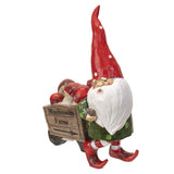 10" Gnome Statue - Gnome Going to the Mushroom Farm - Magick Magick.com