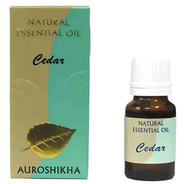 10 ml Auroshikha Essential Oil - Cedar - Magick Magick.com