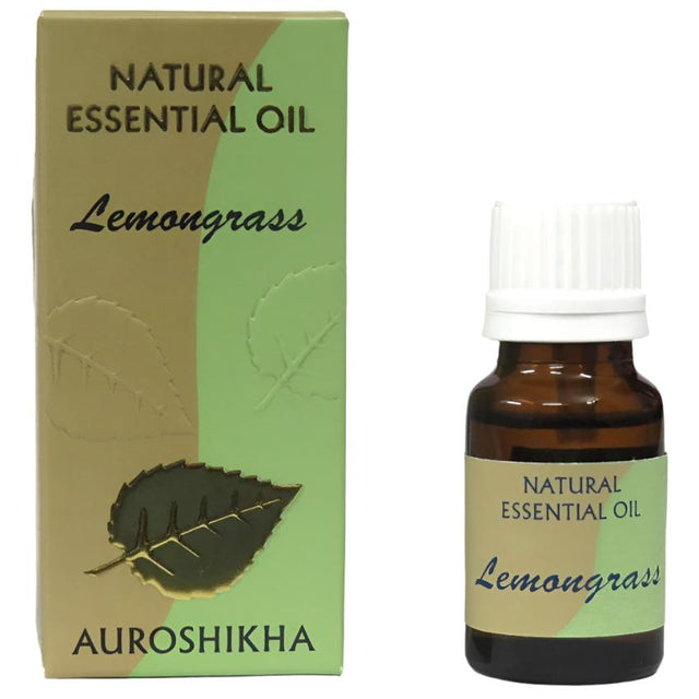 10 ml Auroshikha Essential Oil - Lemongrass - Magick Magick.com