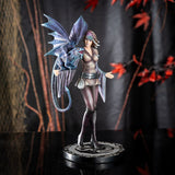 10.25" Anne Stokes Dragon Statue - Dragon Trainer - Magick Magick.com