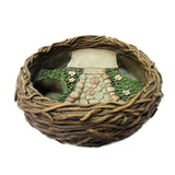 10.3" Bird Nest Planter Display - Magick Magick.com