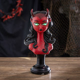 10.4" Lady Devil with LED Light Statue - Magick Magick.com