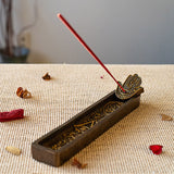 10.5" Hamsa Stick Incense Burner - Magick Magick.com