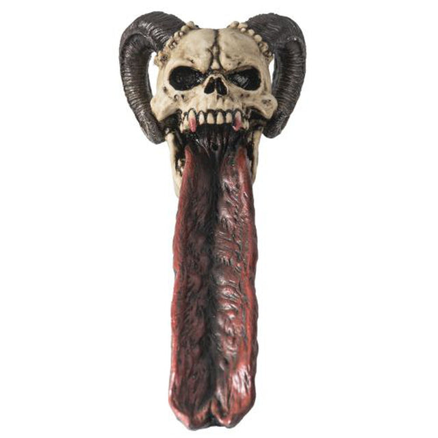 10.5" Horned Ram Skull Stick Incense Burner - Magick Magick.com