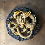 10.75 Anne Stokes Wall Plaque - Imbolc Dragon - Magick Magick.com