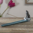 10.8" Grey Wolf Stick Incense Burner - Magick Magick.com