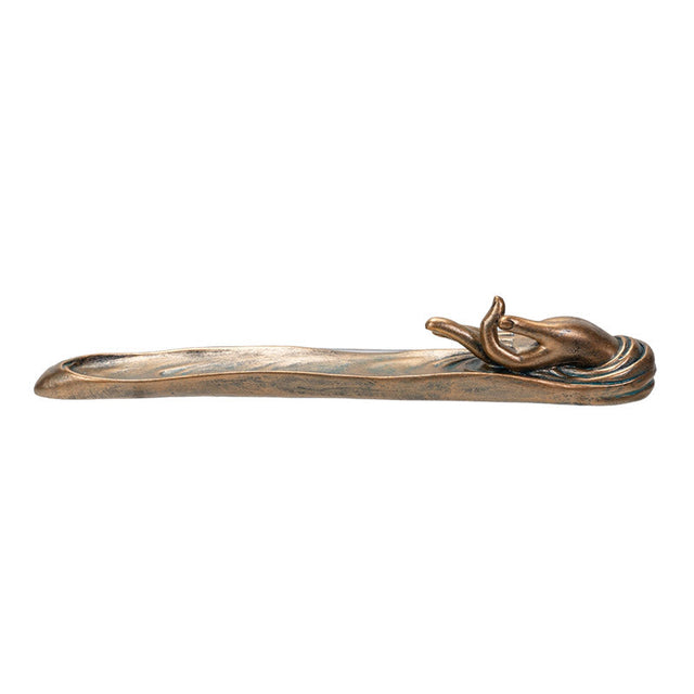 10.9" Buddha Hand Stick Incense Burner - Magick Magick.com