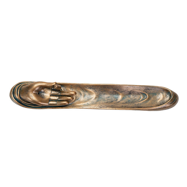 10.9" Buddha Hand Stick Incense Burner - Magick Magick.com