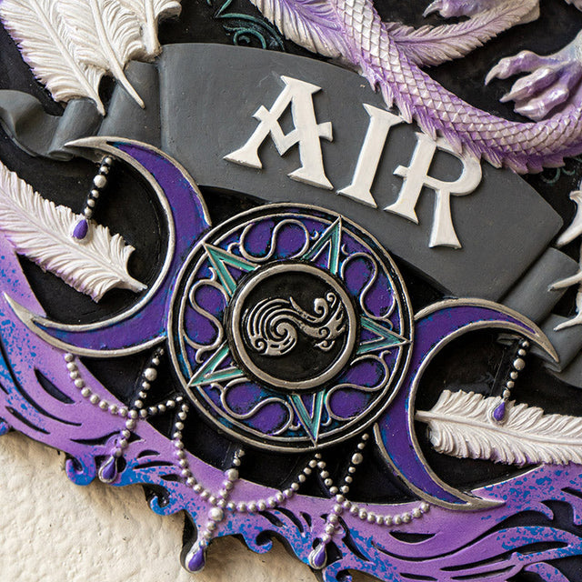 11" Anne Stokes Elements Plaque - Air - Magick Magick.com