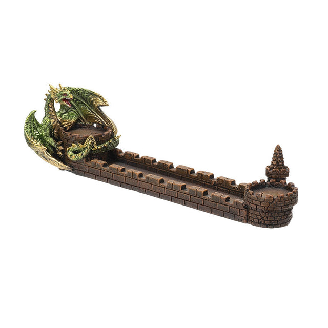 11" Dragon Castle Stick Incense Burner - Magick Magick.com