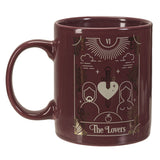 11 oz Ceramic Tarot Card Mug - The Lovers - Magick Magick.com