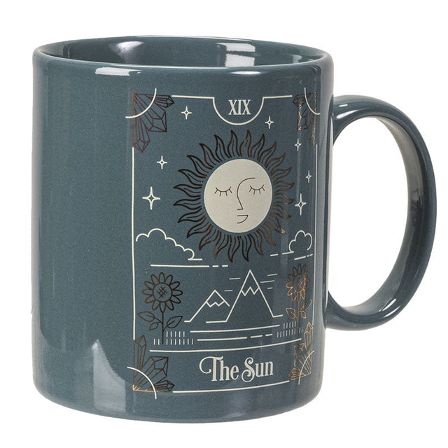 11 oz Ceramic Tarot Card Mug - The Sun - Magick Magick.com