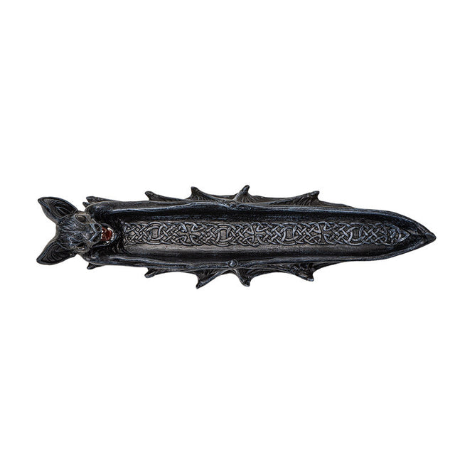 11.3" Vampire Bat Stick Incense Burner - Magick Magick.com