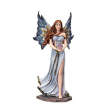 11.4" Blue Flame Fairy Statue - Magick Magick.com