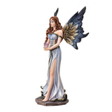 11.4" Blue Flame Fairy Statue - Magick Magick.com