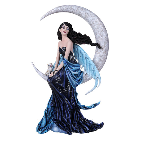 11.75" Indigo Moon Fairy Statue - Magick Magick.com