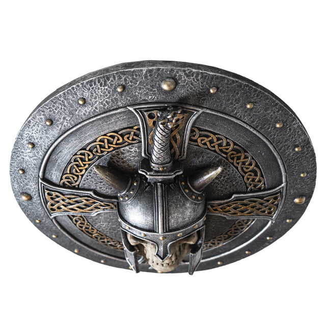 11.75" Viking Shield Plaque - Magick Magick.com