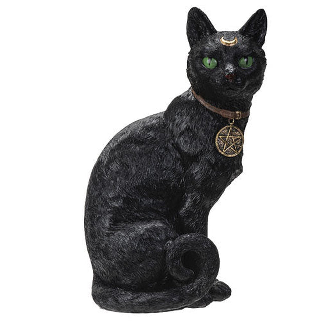 12" Black Cat Statue - Magick Magick.com