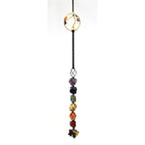 12" Chakra Tumbles with Tree of Life Hanging Decor - Magick Magick.com