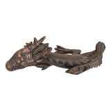 12" Dragon Statue - Bronze Chinese Dragon - Magick Magick.com