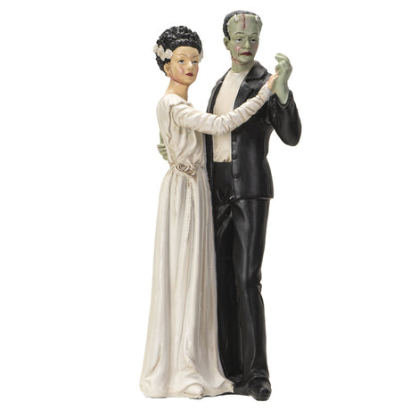 12" Frankenstein and Bride Dancing Statue - Magick Magick.com