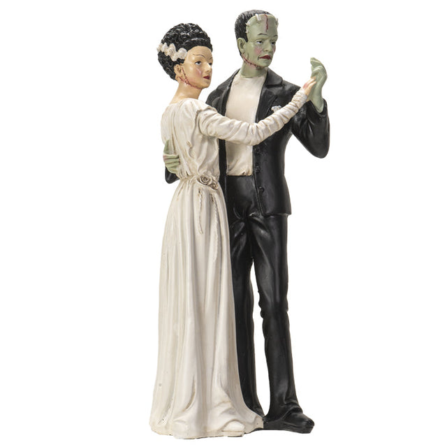 12" Frankenstein and Bride Dancing Statue - Magick Magick.com