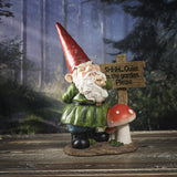 12" Gnome Statue - Quiet Gnome - Magick Magick.com