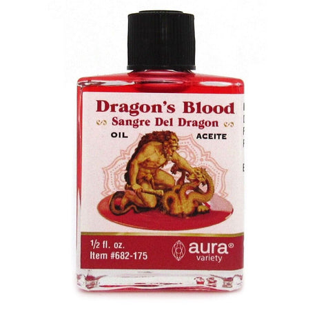 1/2 oz Aura Spiritual Oil - Dragon's Blood - Magick Magick.com