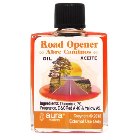 1/2 oz Aura Spiritual Oil - Road Opener (Abre Caminos) - Magick Magick.com