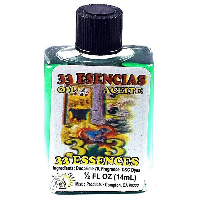 1/2 oz Brybradan Spiritual Oil - 33 Essences - Magick Magick.com