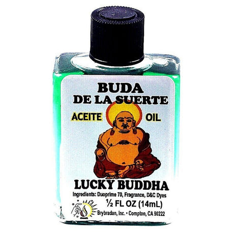 1/2 oz Brybradan Spiritual Oil - Lucky Buddha - Magick Magick.com