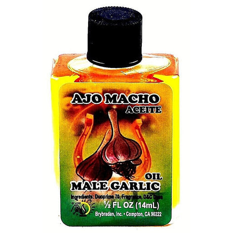 1/2 oz Brybradan Spiritual Oil - Male Garlic - Magick Magick.com
