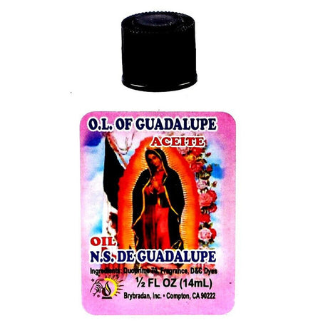 1/2 oz Brybradan Spiritual Oil - Our Lady of Guadalupe - Magick Magick.com