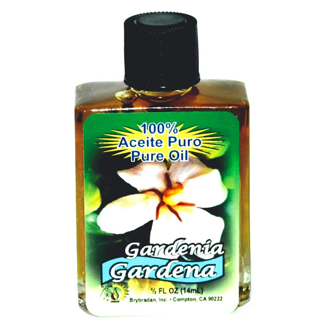 1/2 oz Brybradan Spiritual Oil - Pure Gardenia - Magick Magick.com