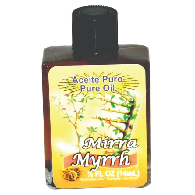 1/2 oz Brybradan Spiritual Oil - Pure Myrrh - Magick Magick.com