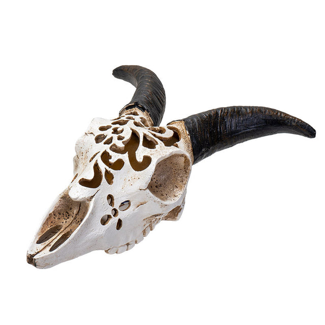 13" Goat Skull LED Light Up - Magick Magick.com