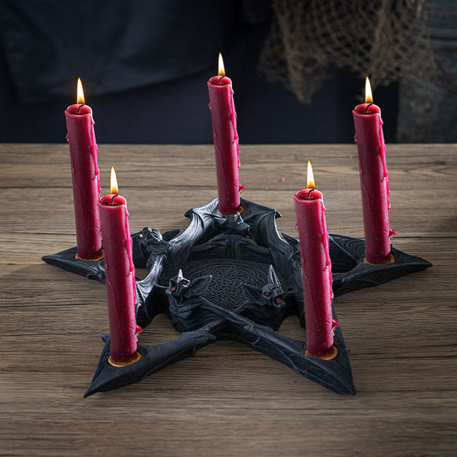 13" Nosferatu Taper Candle Holder - Magick Magick.com