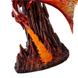 13.3" Fire Dragon Statue - Magick Magick.com