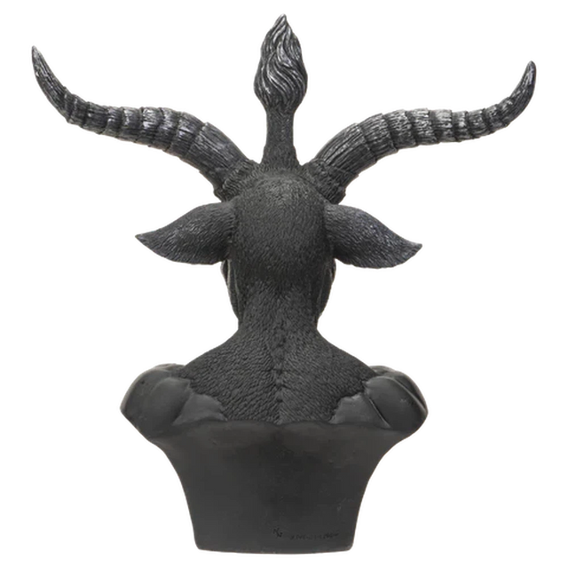 13.5" Baphomet Bust Statue - Magick Magick.com