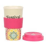 13.5 oz Bamboo Travel Mug with Sleeve - Festival Fuel - Magick Magick.com