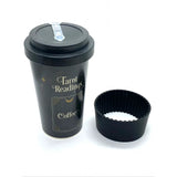 13.5 oz Bamboo Travel Mug with Sleeve - Tarot Readings - Magick Magick.com