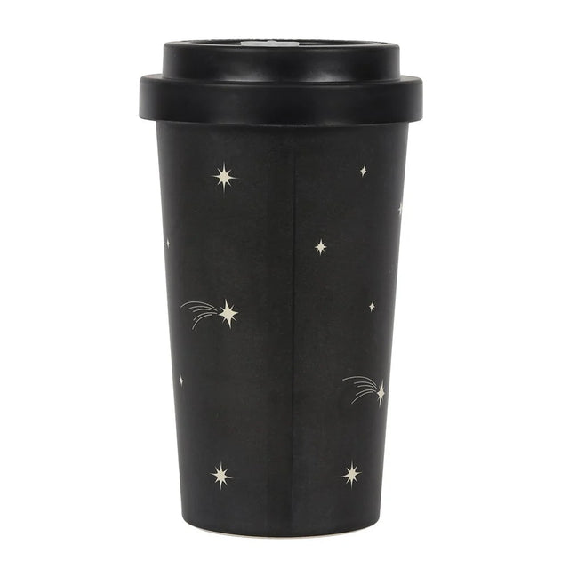 13.5 oz Bamboo Travel Mug with Sleeve - Triple Moon - Magick Magick.com