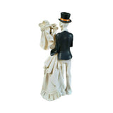 13.75" Skeleton Statue - Wedding Couple - Magick Magick.com