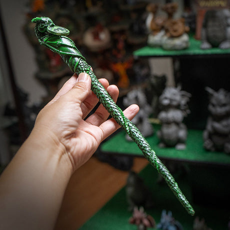 14" Earth Dragon Wand - Magick Magick.com