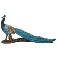 14" Standing Peacock Statue - Magick Magick.com