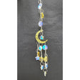 14" Sun Catcher - Jeweled Golden Crescent Moon - Magick Magick.com