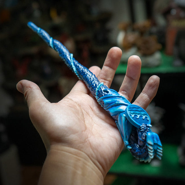 14" Water Dragon Wand - Magick Magick.com