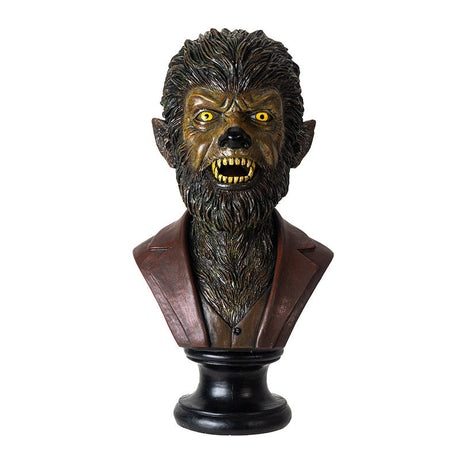 14.5" Wolfman Bust Statue - Magick Magick.com