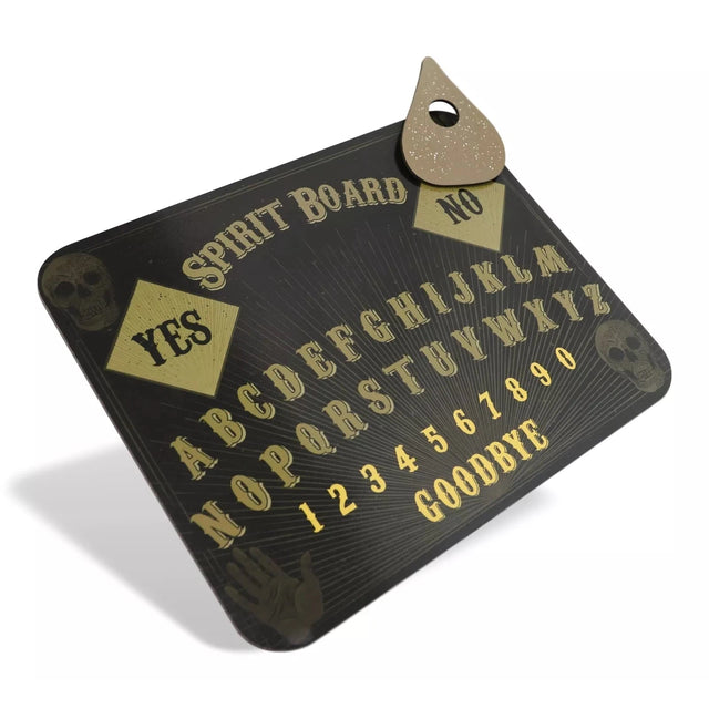 15" Anne Stokes Skull Print Spirit Ouija Board with Planchette - Magick Magick.com