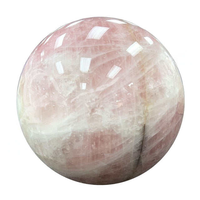 15.75" Rose Quartz Sphere (185 lbs) - Magick Magick.com